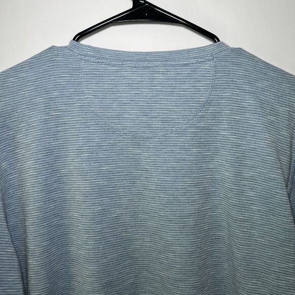 Orvis Sweater Men's Size M Medium Light Blue Classic Collection Pullover Crew - Picture 6 of 6